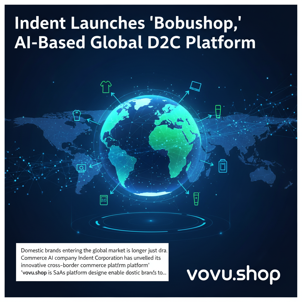 Indent Launches 'Bobushop,' AI-Based Global D2C Platform