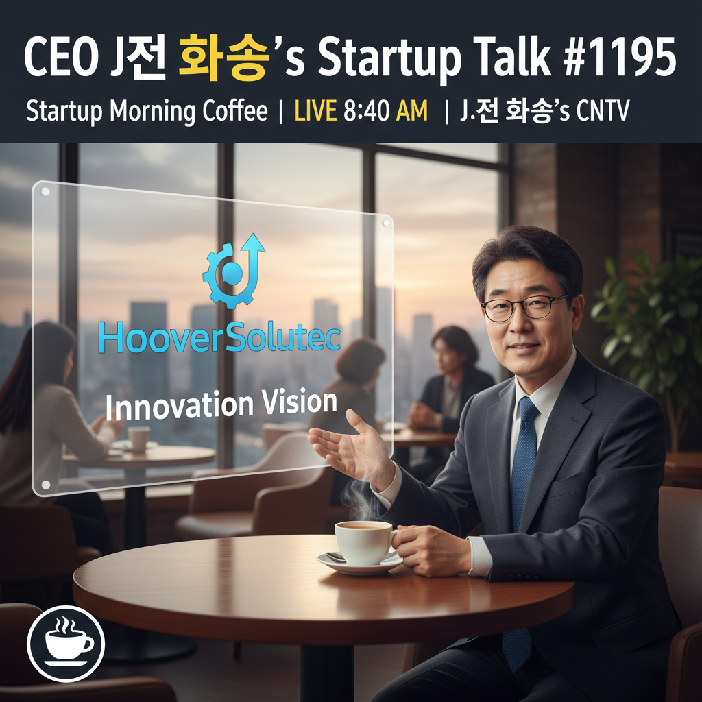 CEO Jeon Hwa-sung's Startup Talk #1195: HooverSolutec Innovation Vision