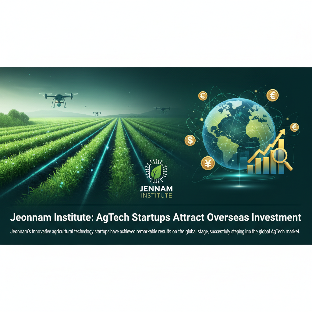 Jeonnam Institute: AgTech Startups Attract Overseas Investment