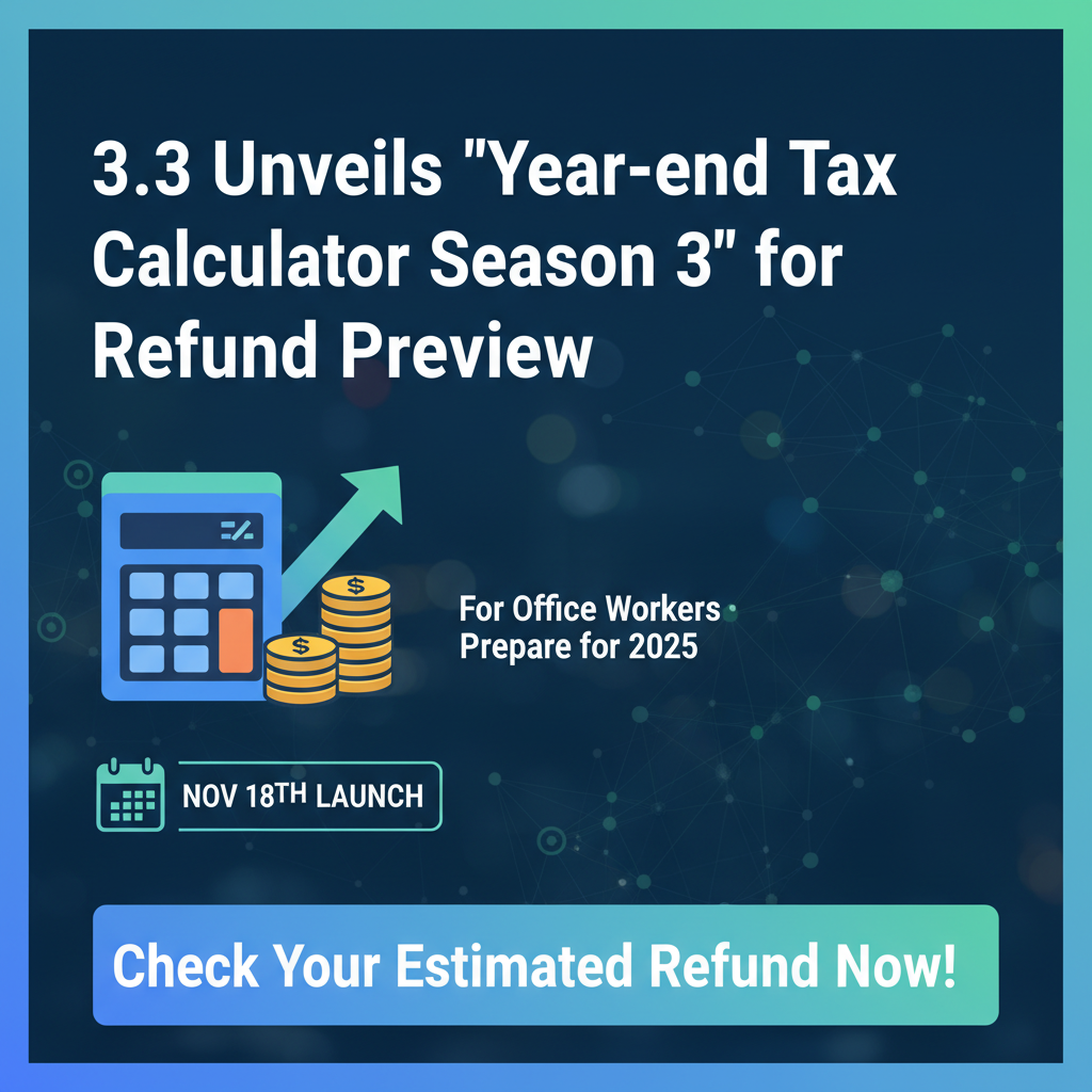 3.3 Unveils 'Year-end Tax Calculator Season 3' for Refund Preview