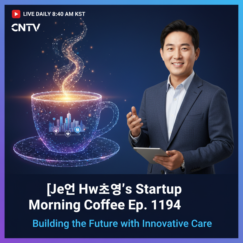 [Jeon Hwaseong's Startup Morning Coffee Ep. 1194] Building the Future with Innovative Care