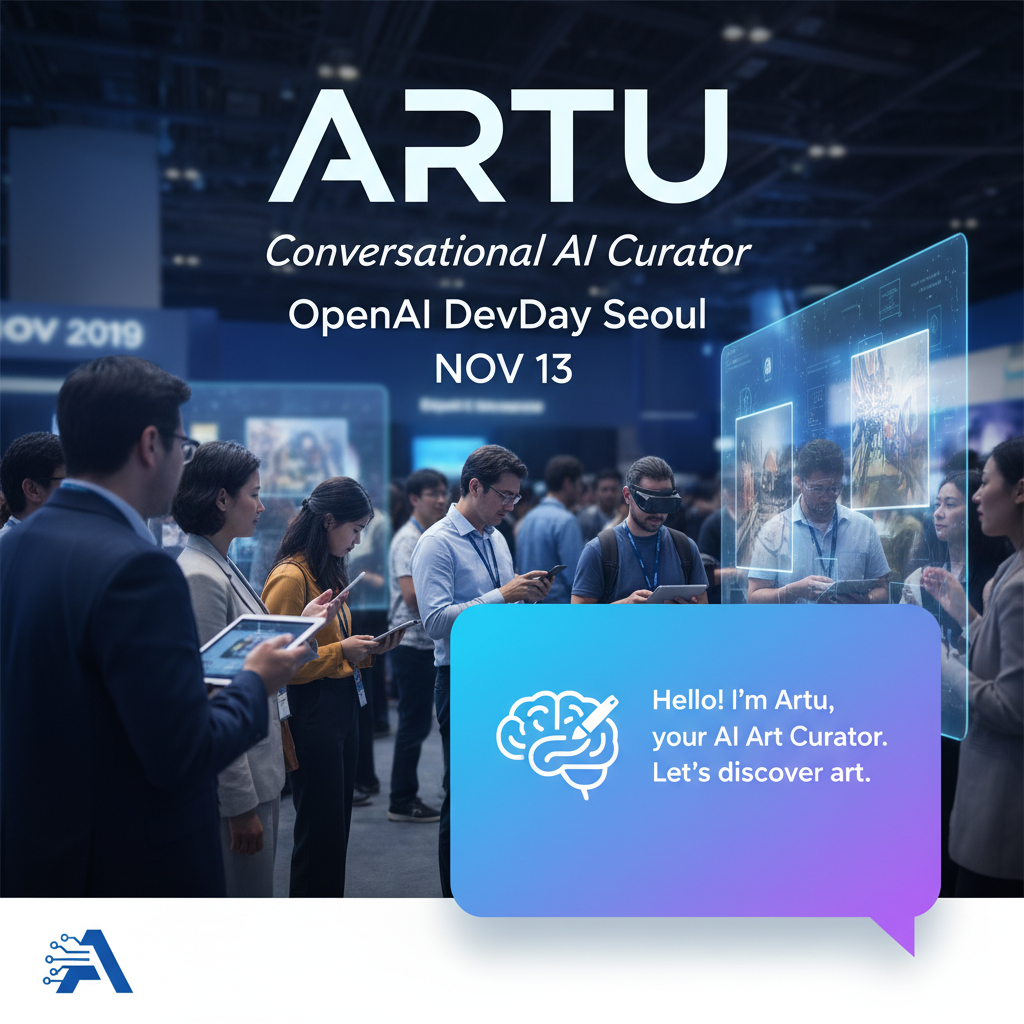 Artu Showcases Conversational AI Curator at OpenAI DevDay Seoul