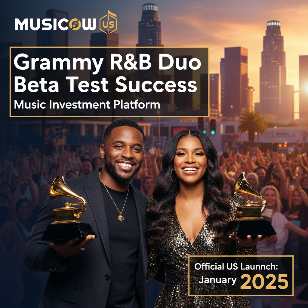 Musicow US, Grammy R&B Duo Beta Test Success
