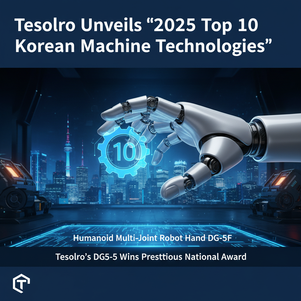 Tesolro Unveils '2025 Top 10 Korean Machine Technologies'