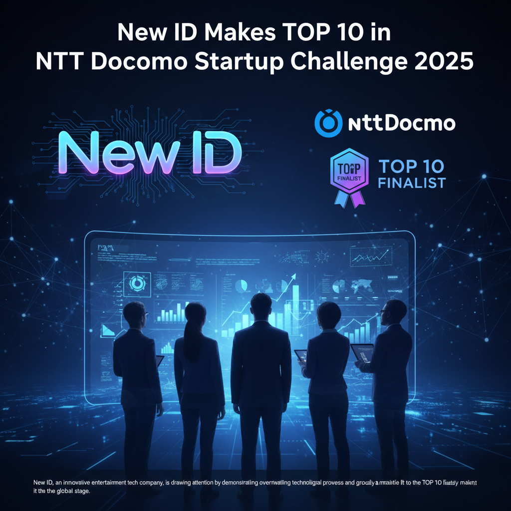 New ID Makes TOP 10 in NTT Docomo Startup Challenge 2025