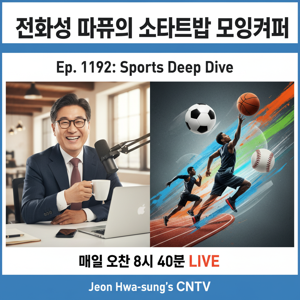 Jeon Hwa-seong's Startup Morning Coffee, Ep. 1192: Sports Deep Dive