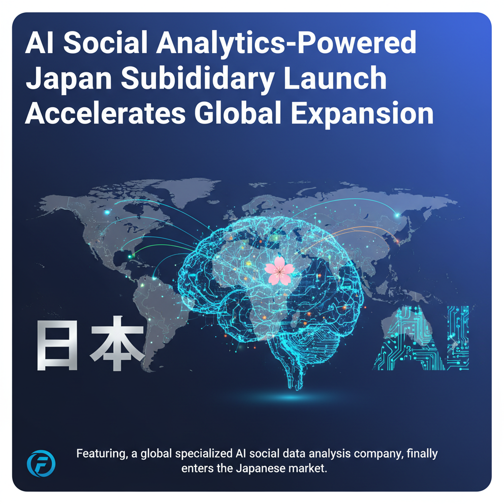 AI Social Analytics-Powered Japan Subsidiary Launch Accelerates Global Expansion