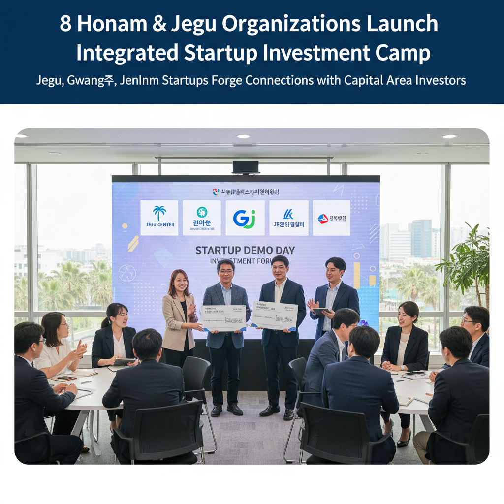 8 Honam & Jeju Organizations Launch Integrated Startup Investment Camp