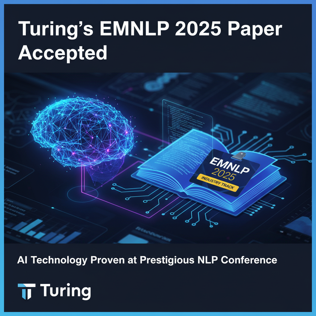 Turing's EMNLP 2025 Paper Accepted