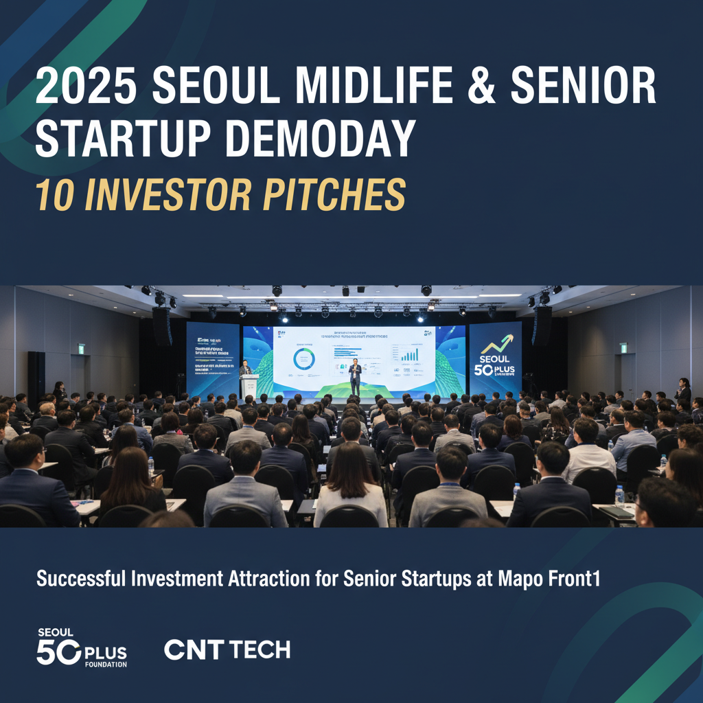 2025 Seoul Midlife & Senior Startup Demoday: 10 Investor Pitches