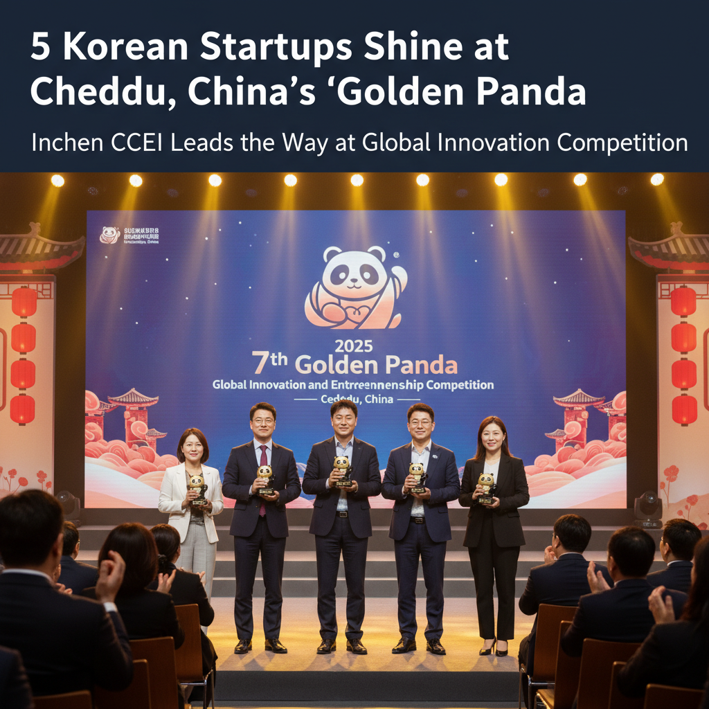 5 Korean Startups Shine at Chengdu, China's 'Golden Panda'