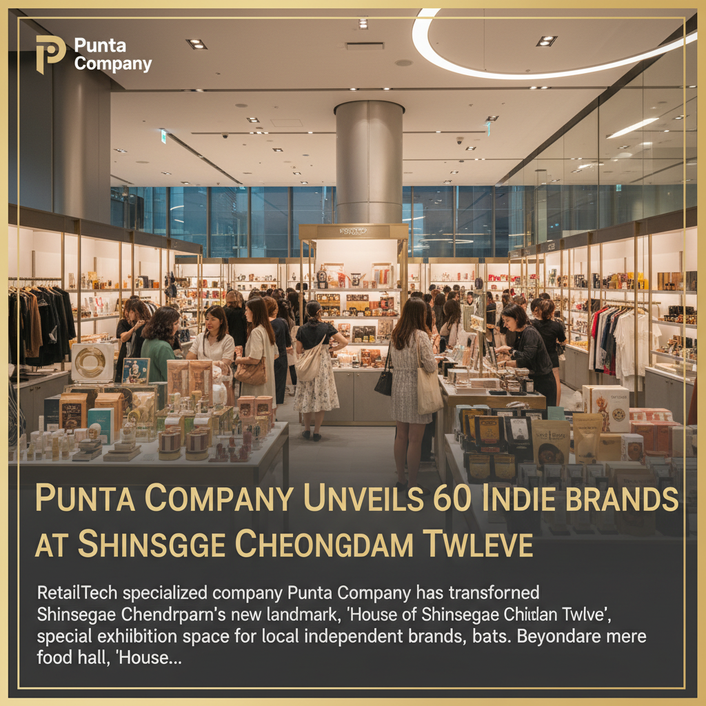 Punta Company Unveils 60 Indie Brands at Shinsegae Cheongdam Twelve