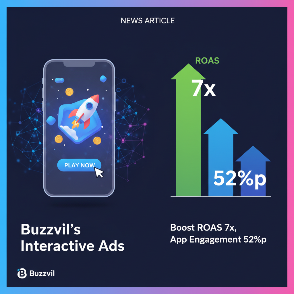 Buzzvil's Interactive Ads Boost ROAS 7x, App Engagement 52%p