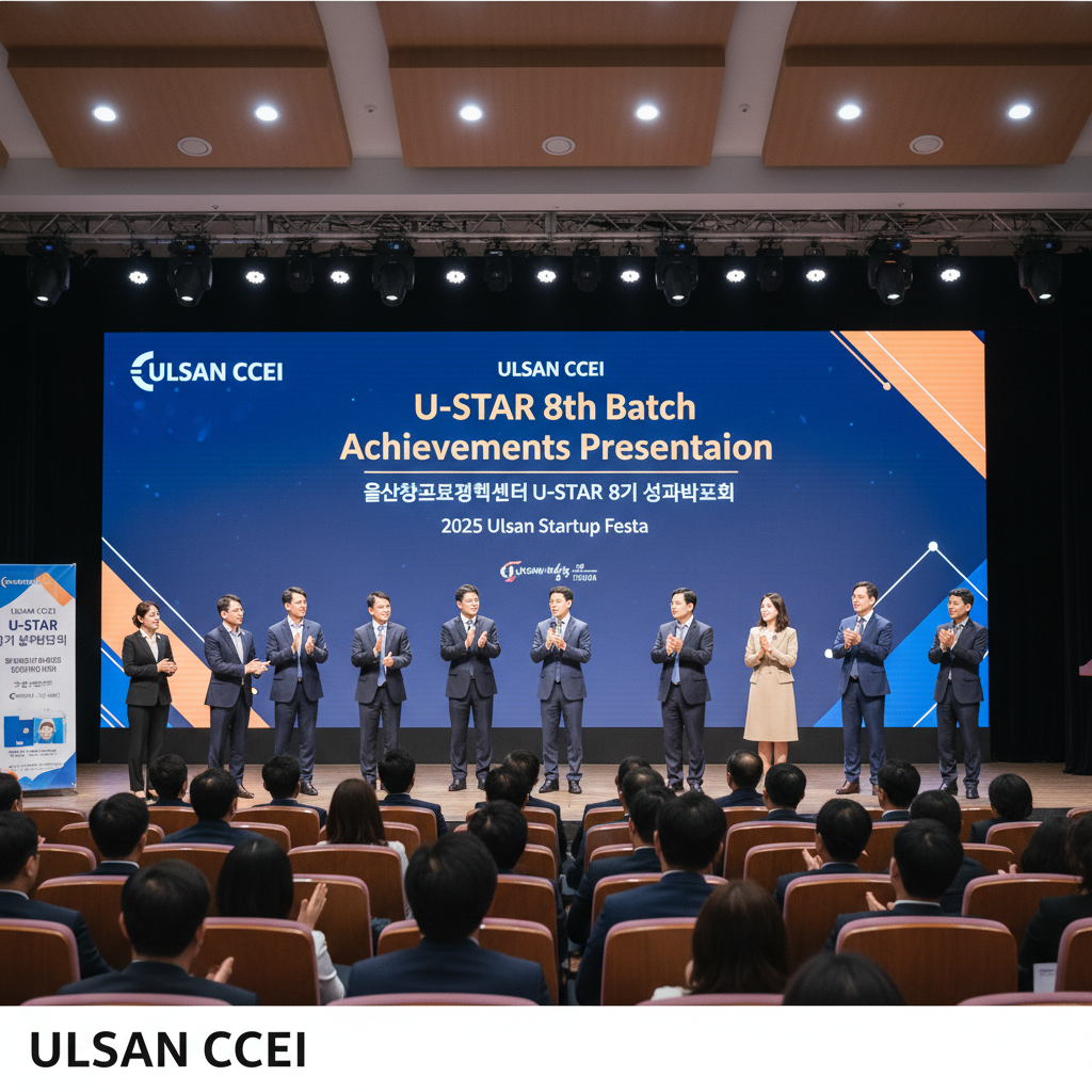 Ulsan CCEI, U-STAR 8th Batch Achievements Presentation