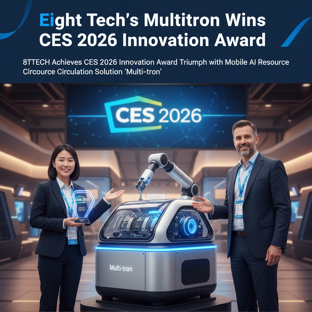 Eight Tech's Multitron Wins CES 2026 Innovation Award
