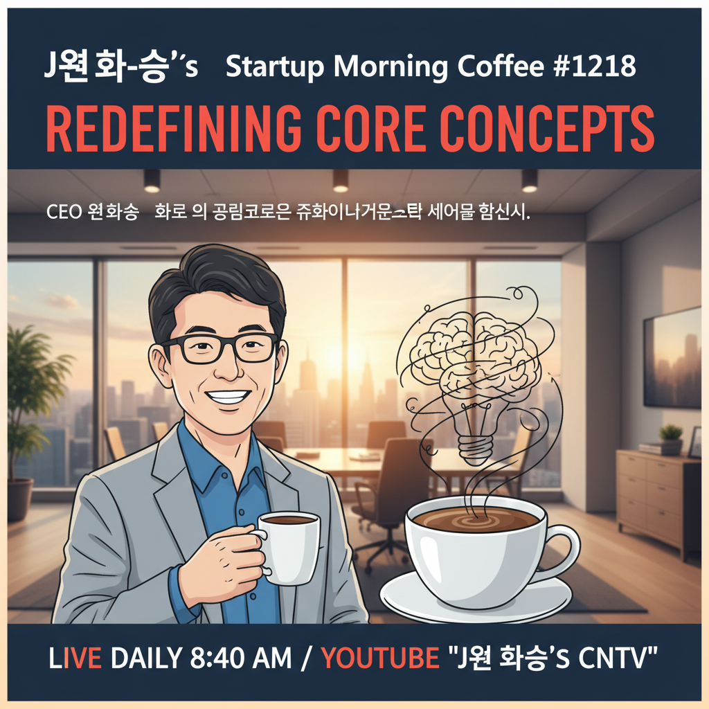 Jeon Hwa-sung's Startup Morning Coffee #1218: Redefining Core Concepts
