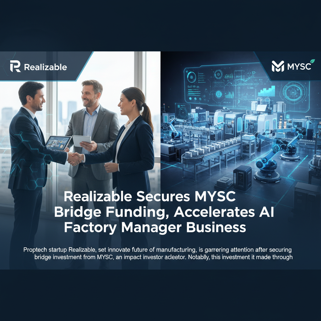 Realizable Secures MYSC Bridge Funding, Accelerates AI Factory Manager Business