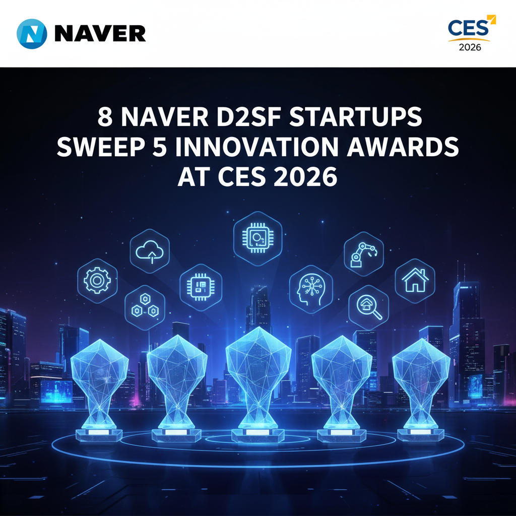 8 Naver D2SF Startups Sweep 5 Innovation Awards at CES 2026