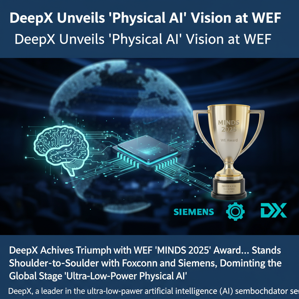 DeepX Unveils 'Physical AI' Vision at WEF