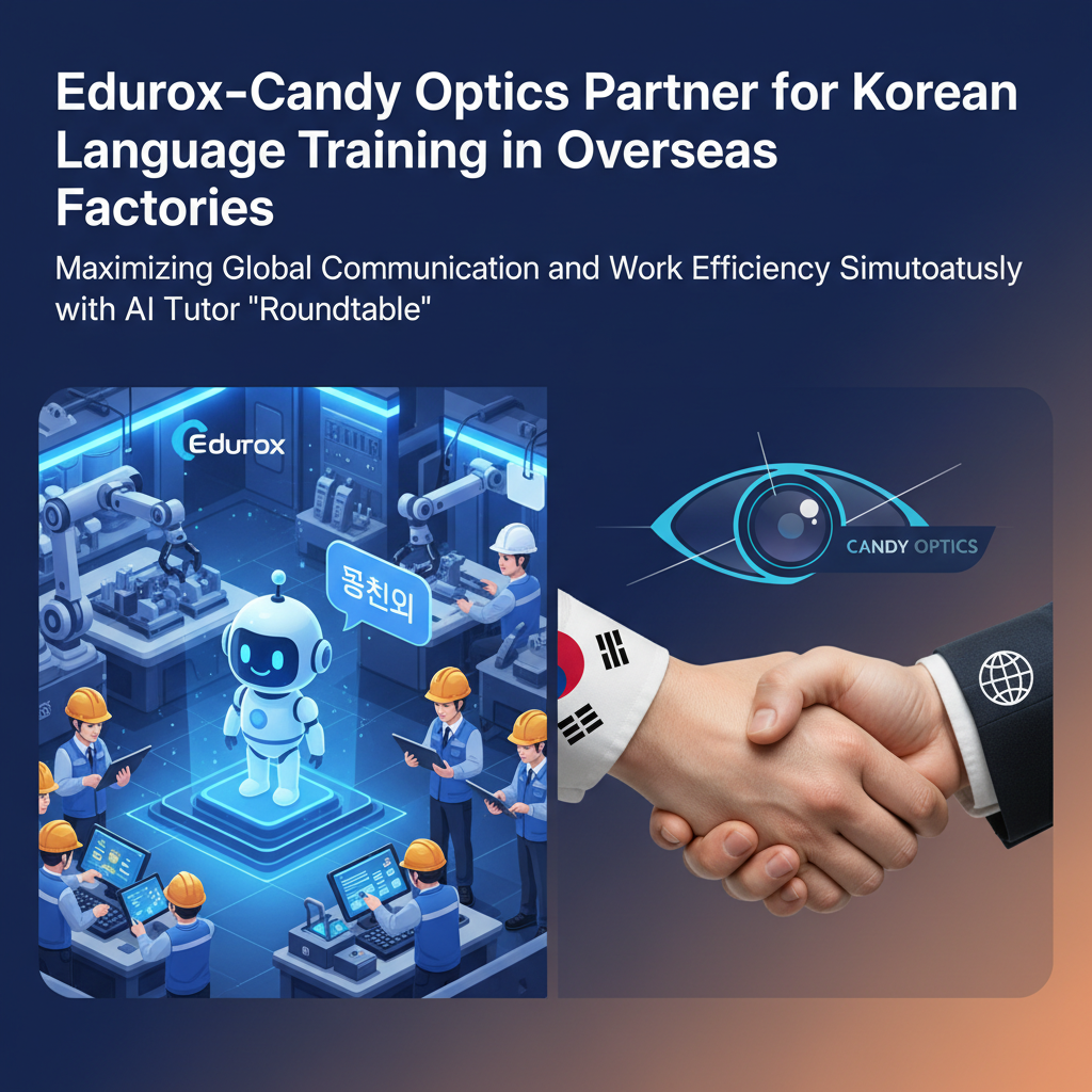 Edurox-Candy Optics Partner for Korean Language Training in Overseas Factories