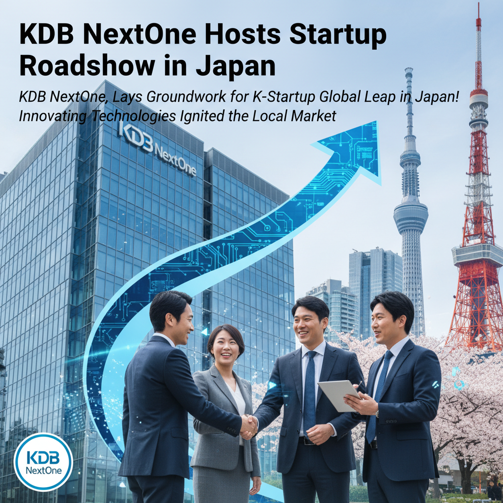 KDB NextOne Hosts Startup Roadshow in Japan