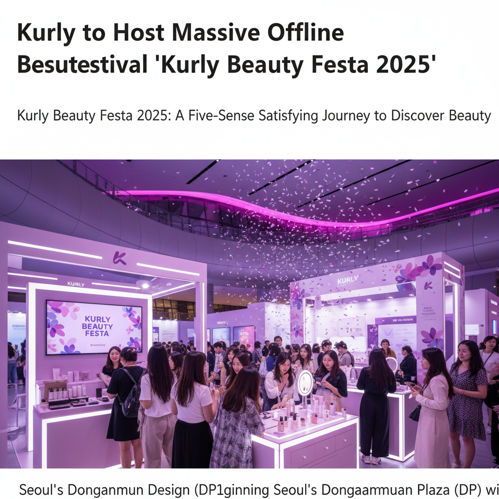 Kurly to Host Massive Offline Beauty Festival 'Kurly Beauty Festa 2025'