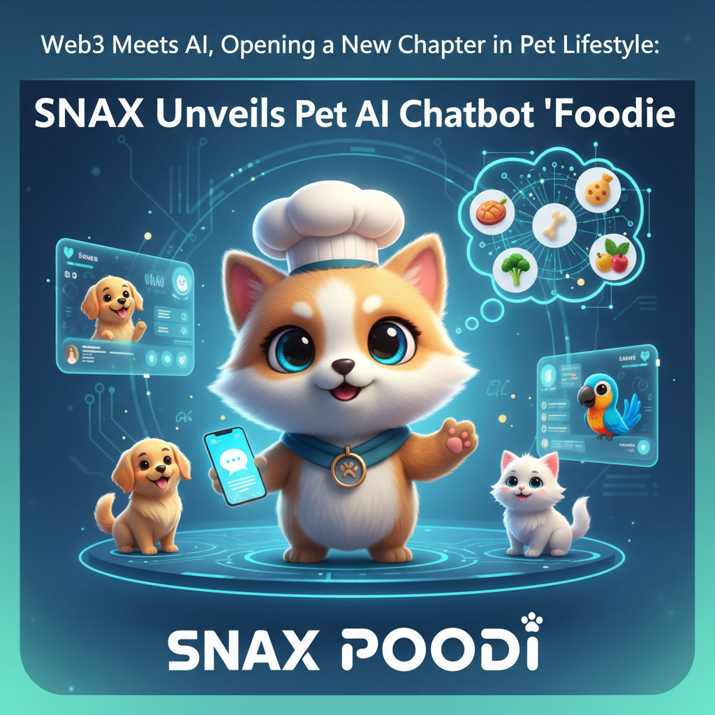 Snacks Unveils Pet AI Chatbot 'Foodie'
