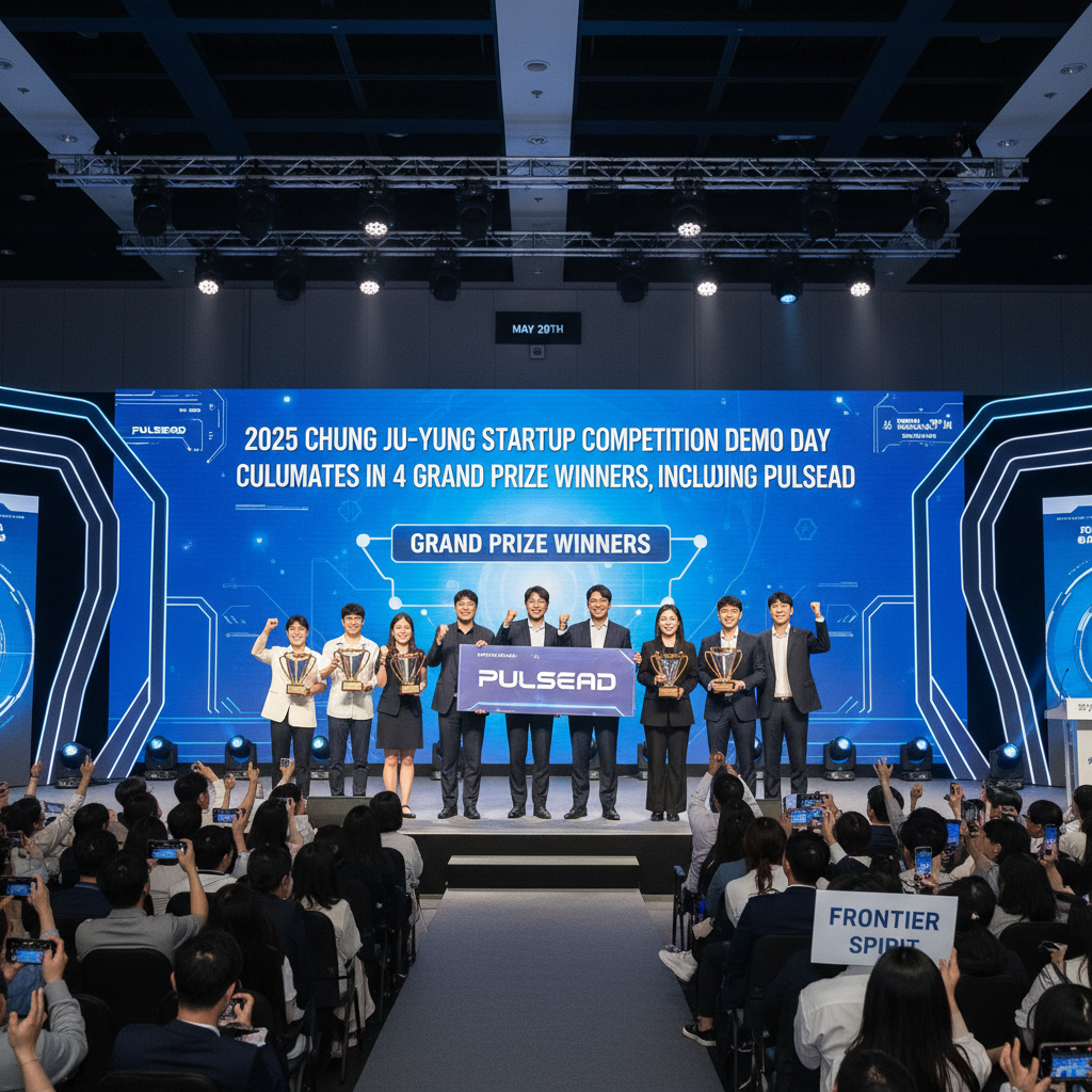 2025 Chung Ju-yung Startup Competition Demo Day Culminates in 4 Grand Prize Winners, Including Pulsead