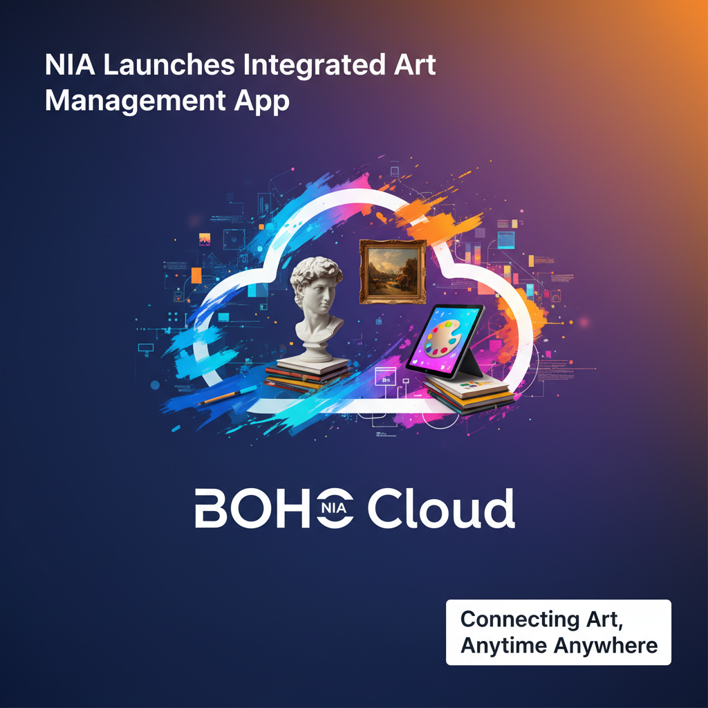 NIA Launches Integrated Art Management App 'BOHO Cloud'