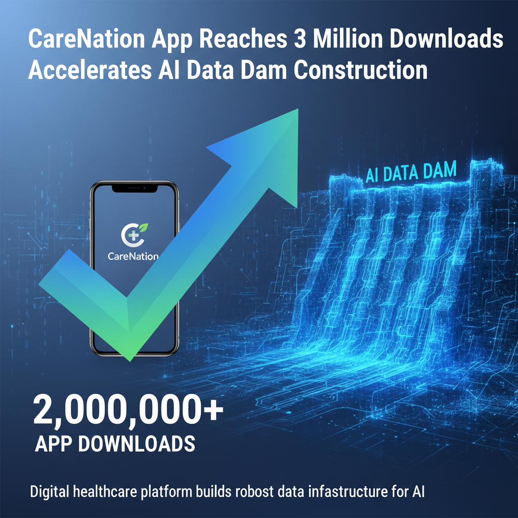 CareNation App Reaches 2 Million Downloads, Accelerates AI Data Dam Construction