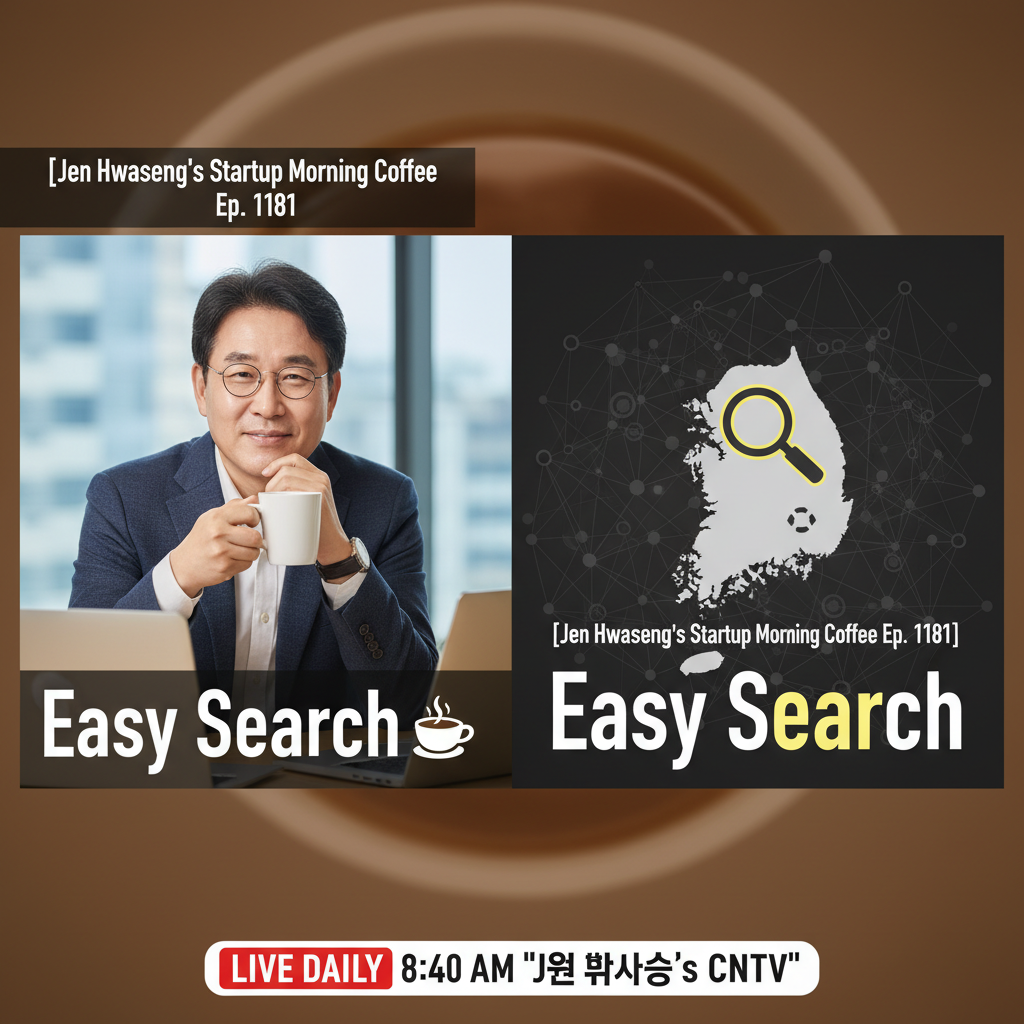 [Jeon Hwa-sung's Startup Morning Coffee Ep. 1181] Easy Search