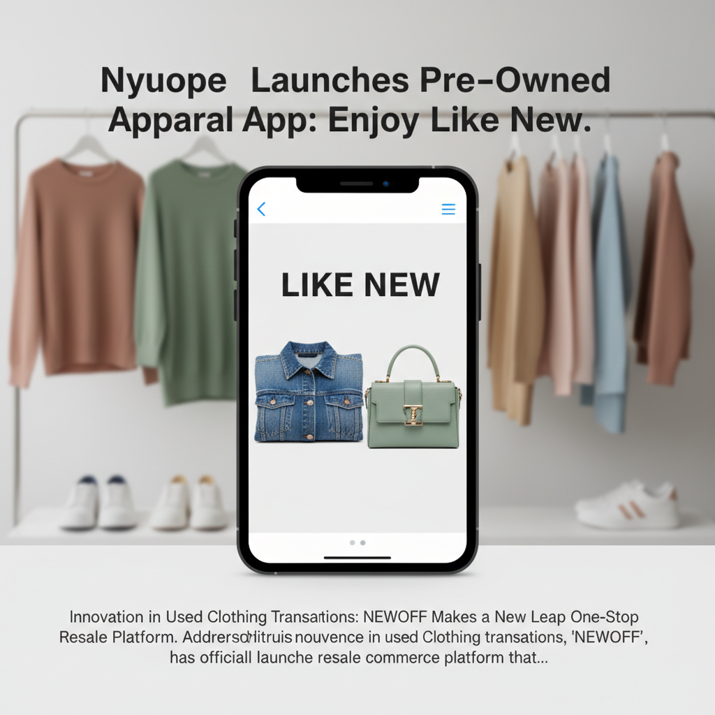 Nyuopeu Launches Pre-Owned Apparel App: Enjoy Like New