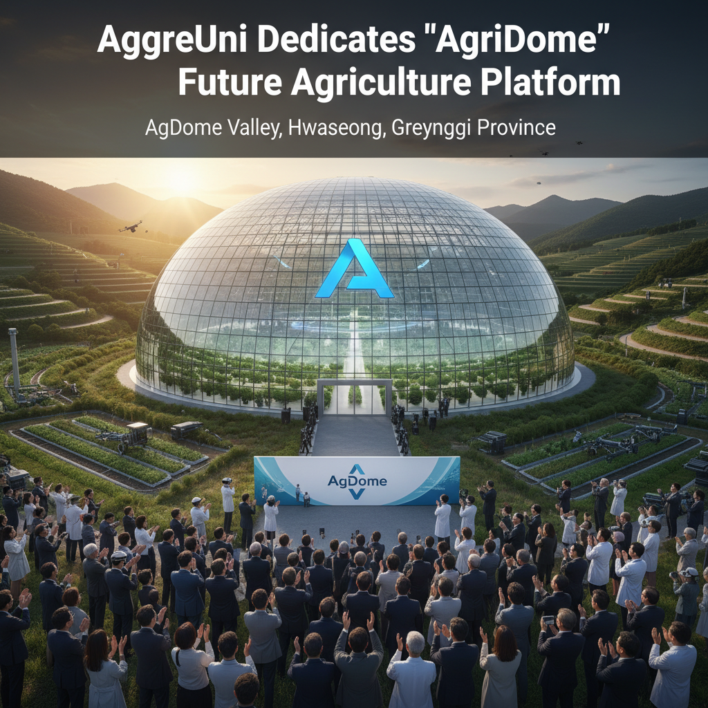AggreUni Dedicates 'AgriDome' Future Agriculture Platform