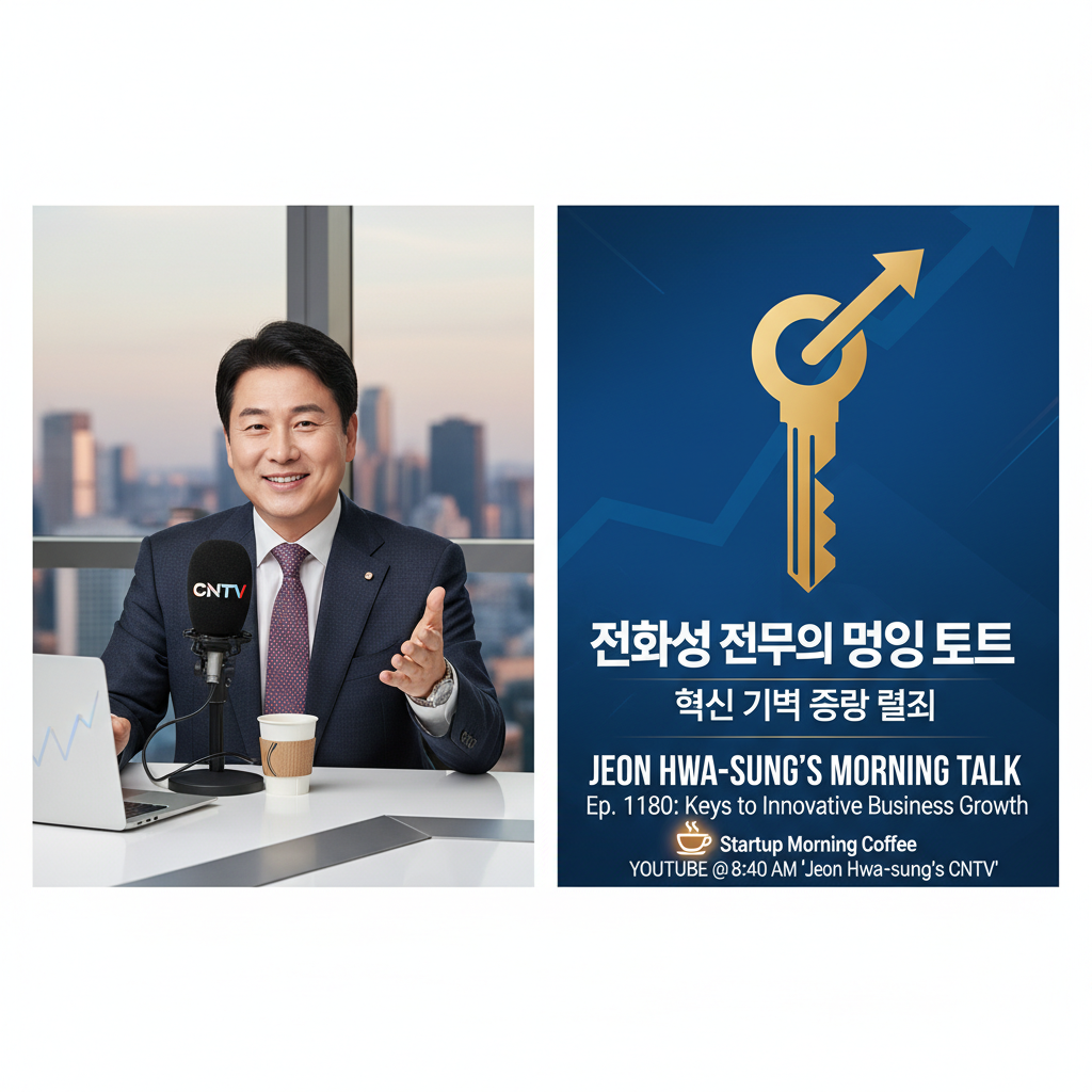 Jeon Hwa-sung's Morning Talk (Ep. 1180): Keys to Innovative Business Growth
