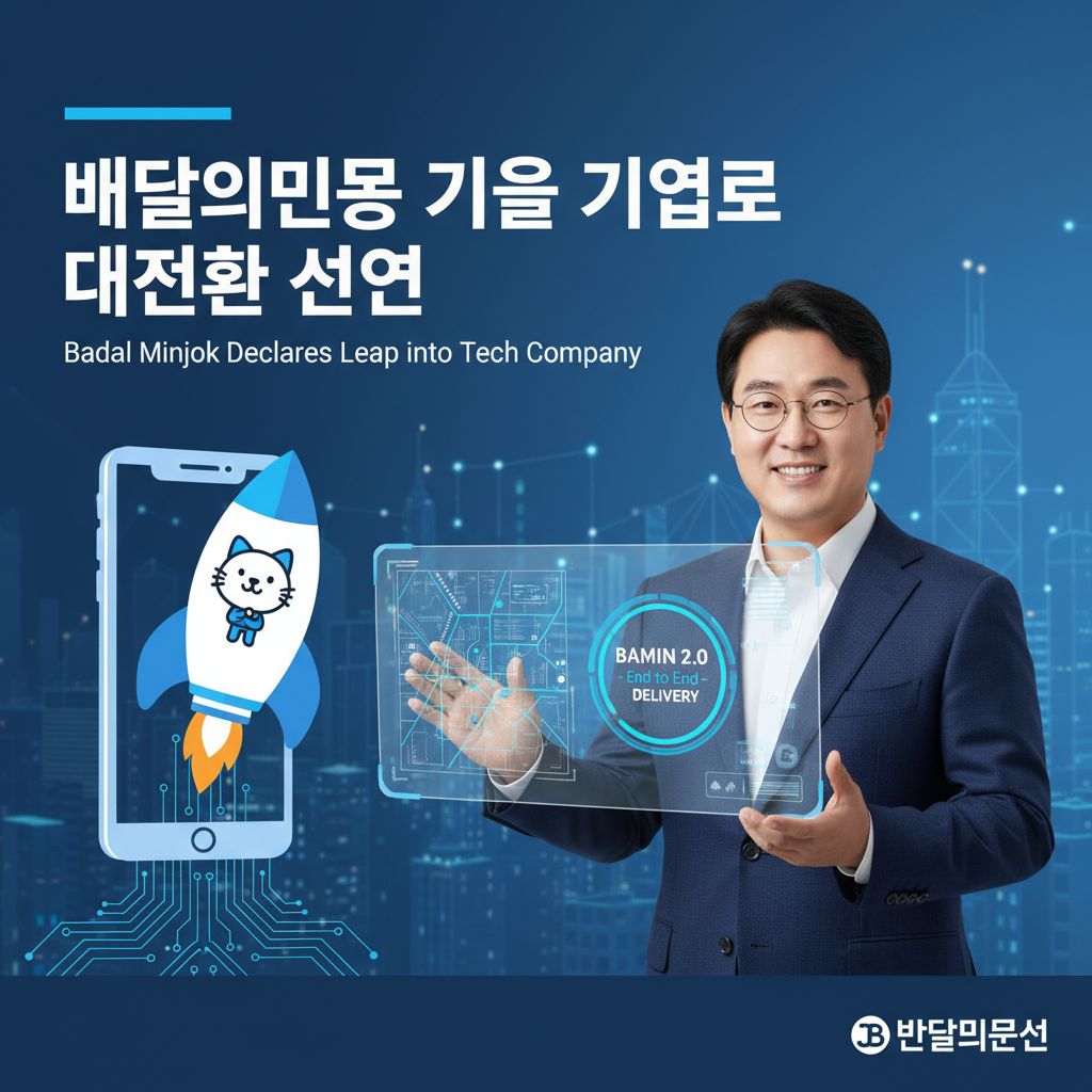 Baedal Minjok Declares Leap into Tech Company