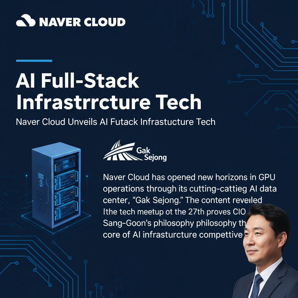 Naver Cloud Unveils AI Full-Stack Infrastructure Tech