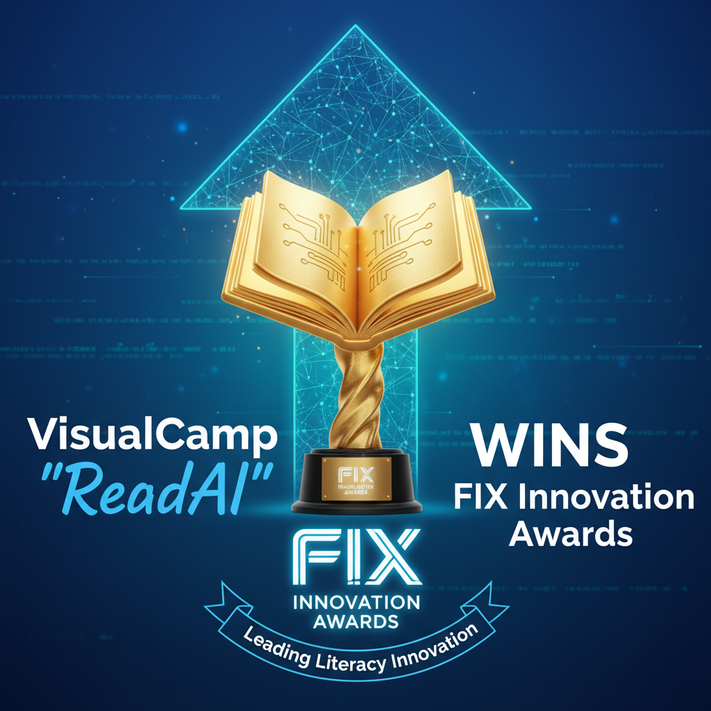 VisualCamp 'ReadAI' Wins FIX Innovation Awards, Leading Literacy Innovation
