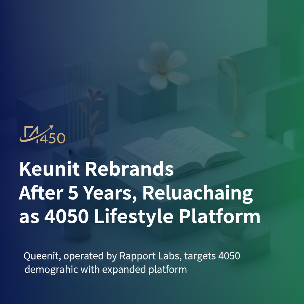 Keunit Rebrands After 5 Years, Relaunching as 4050 Lifestyle Platform