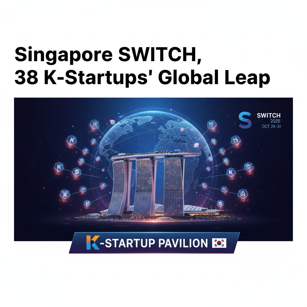 Singapore SWITCH, 38 K-Startups' Global Leap