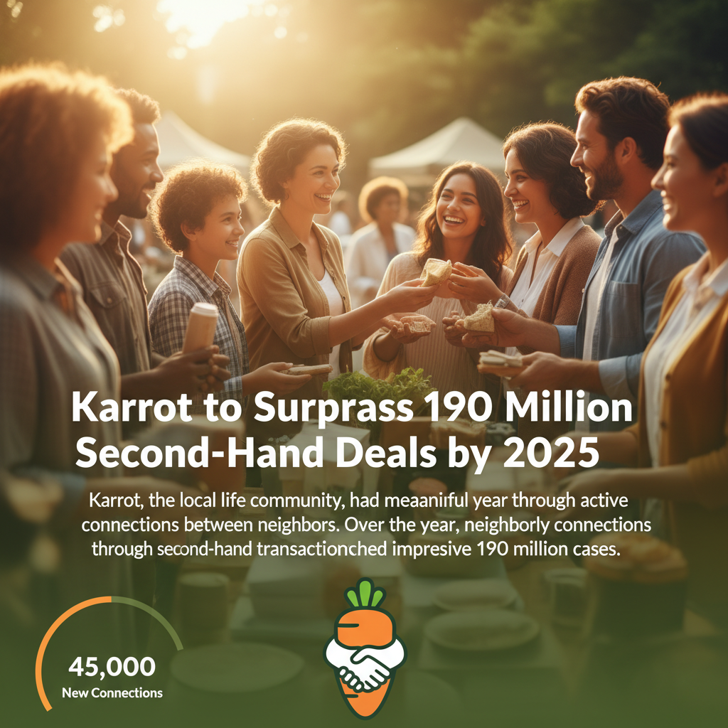 Karrot to Surpass 190 Million Second-Hand Deals by 2025