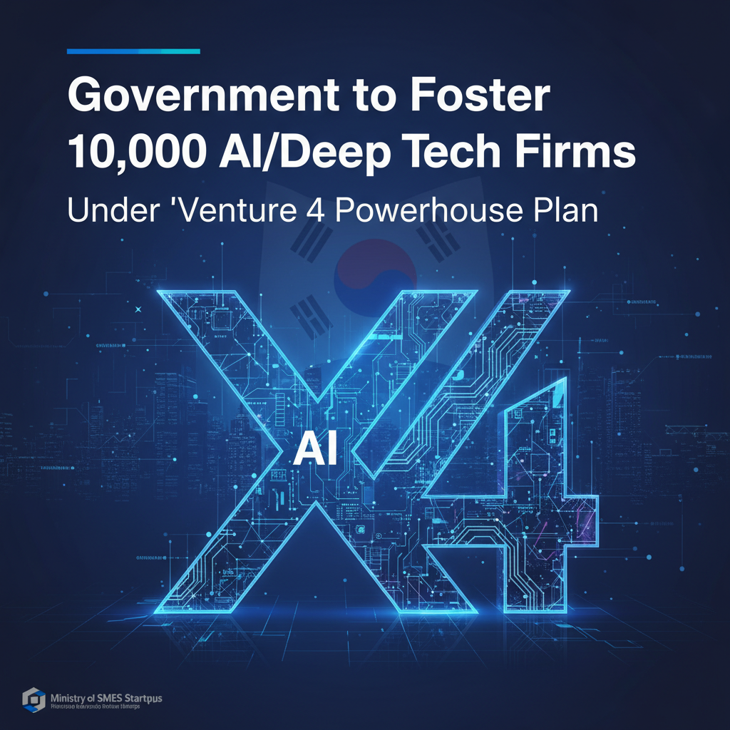 Government to Foster 10,000 AI/Deep Tech Firms Under 'Venture 4 Powerhouse Plan'