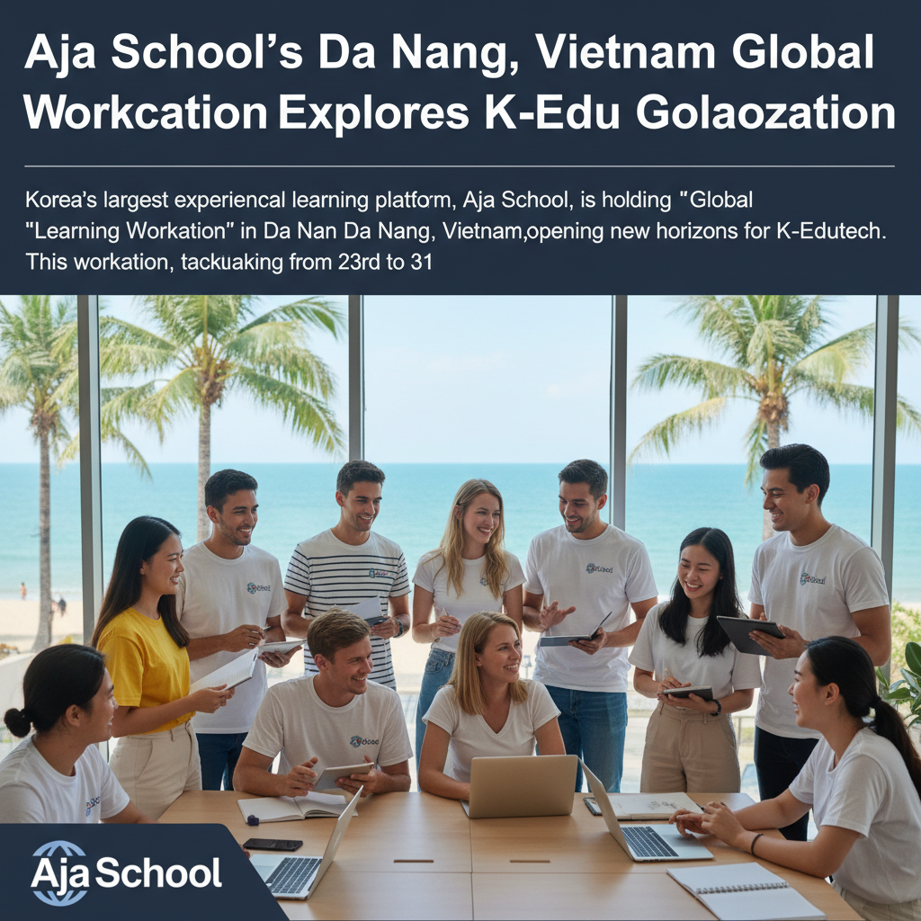 Aja School's Da Nang, Vietnam Global Learning Workcation Explores K-Edu Globalization