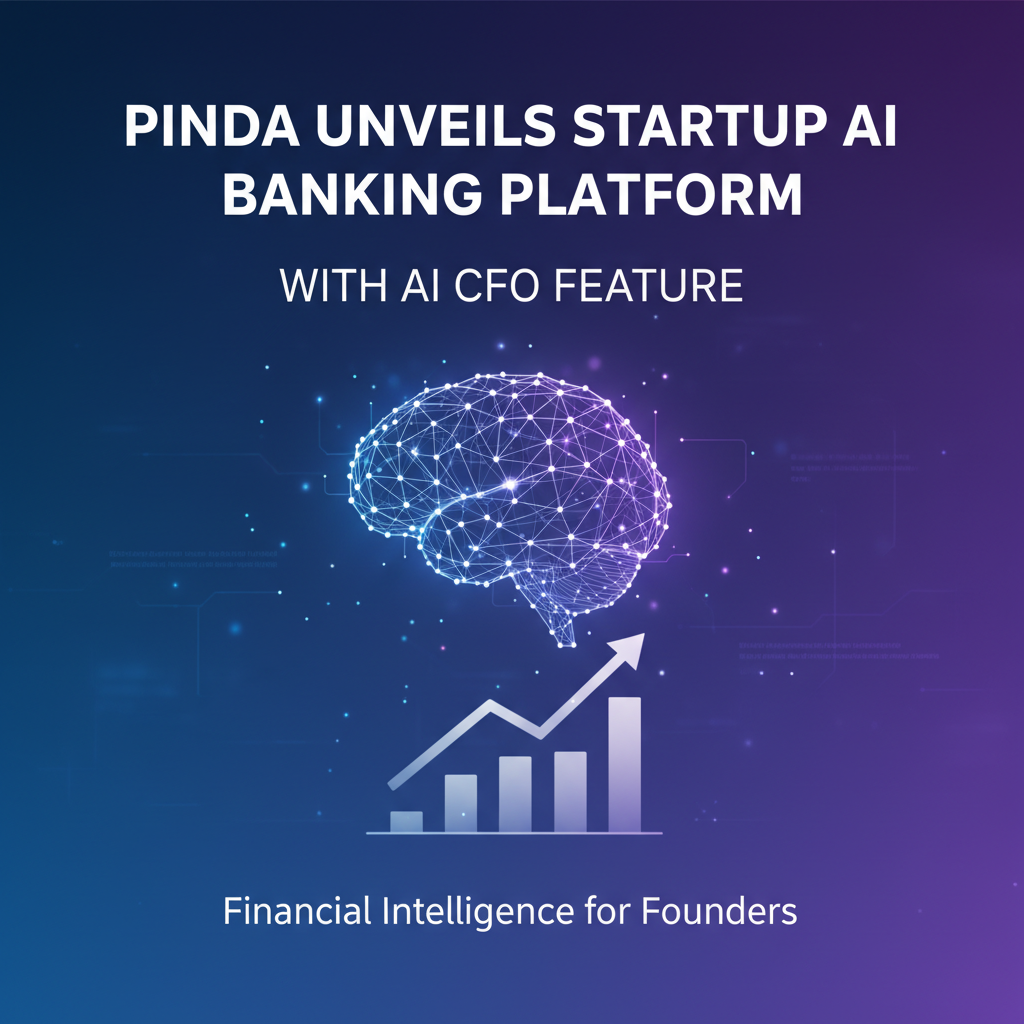 Pinda Unveils Startup AI Banking Platform with AI CFO Feature