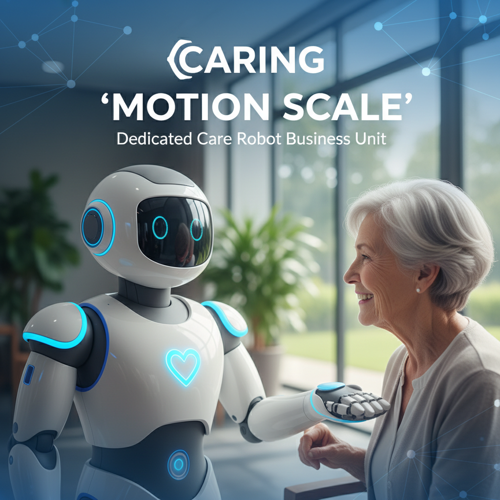 Caring Launches 'Motion Scale' Dedicated Care Robot Business Unit