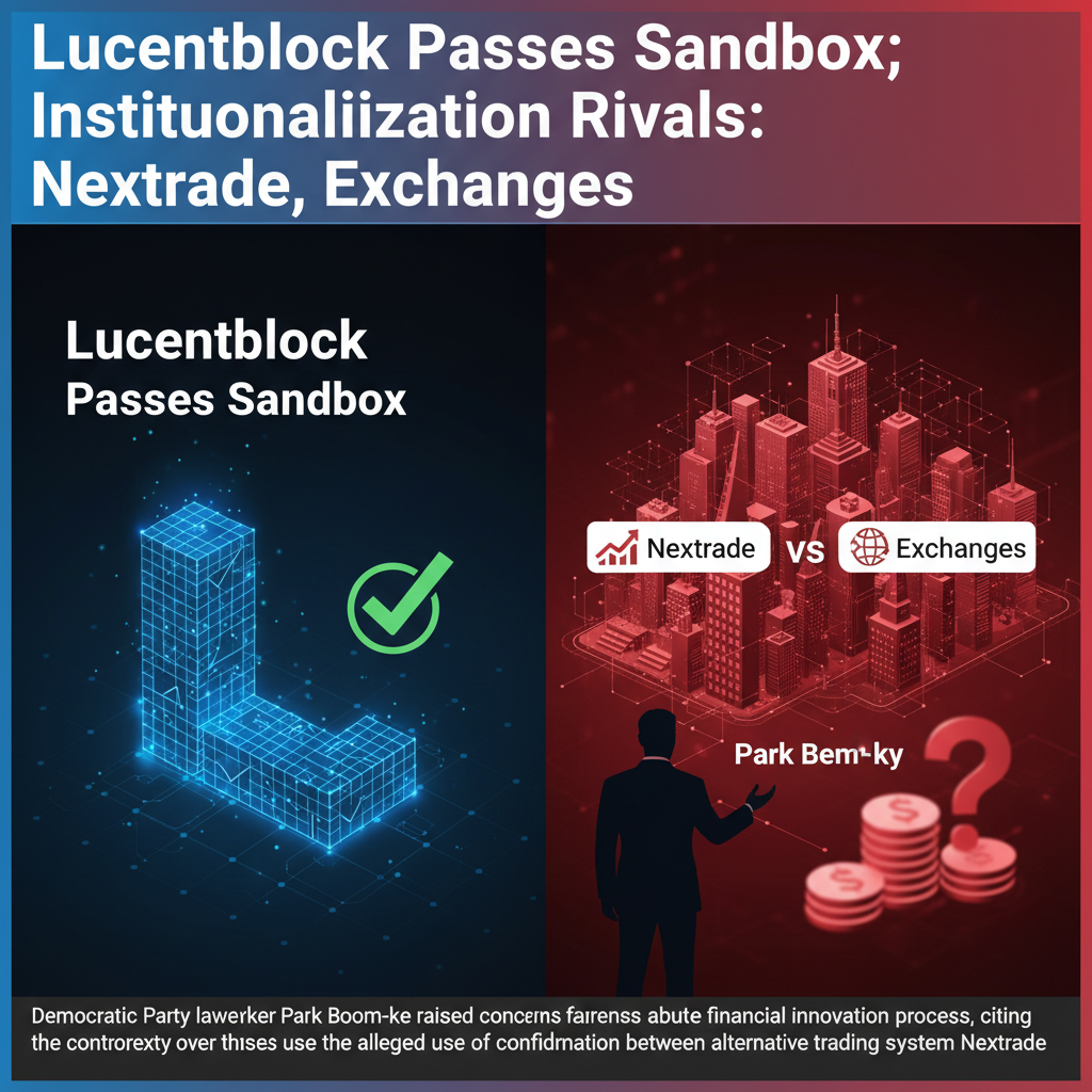 Lucentblock Passes Sandbox; Institutionalization Rivals: Nextrade, Exchanges