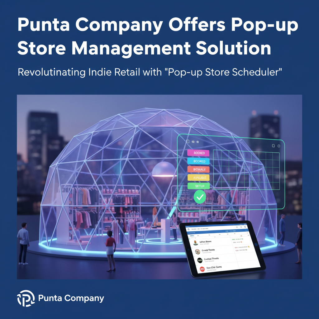Punta Company Offers Pop-up Store Management Solution