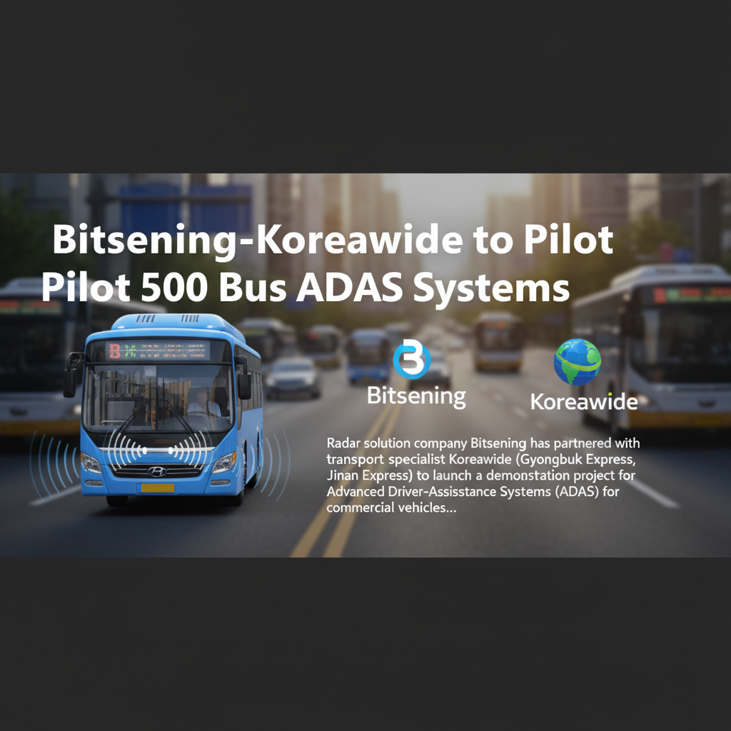 Bitsensing-Koreawide to Pilot 500 Bus ADAS Systems