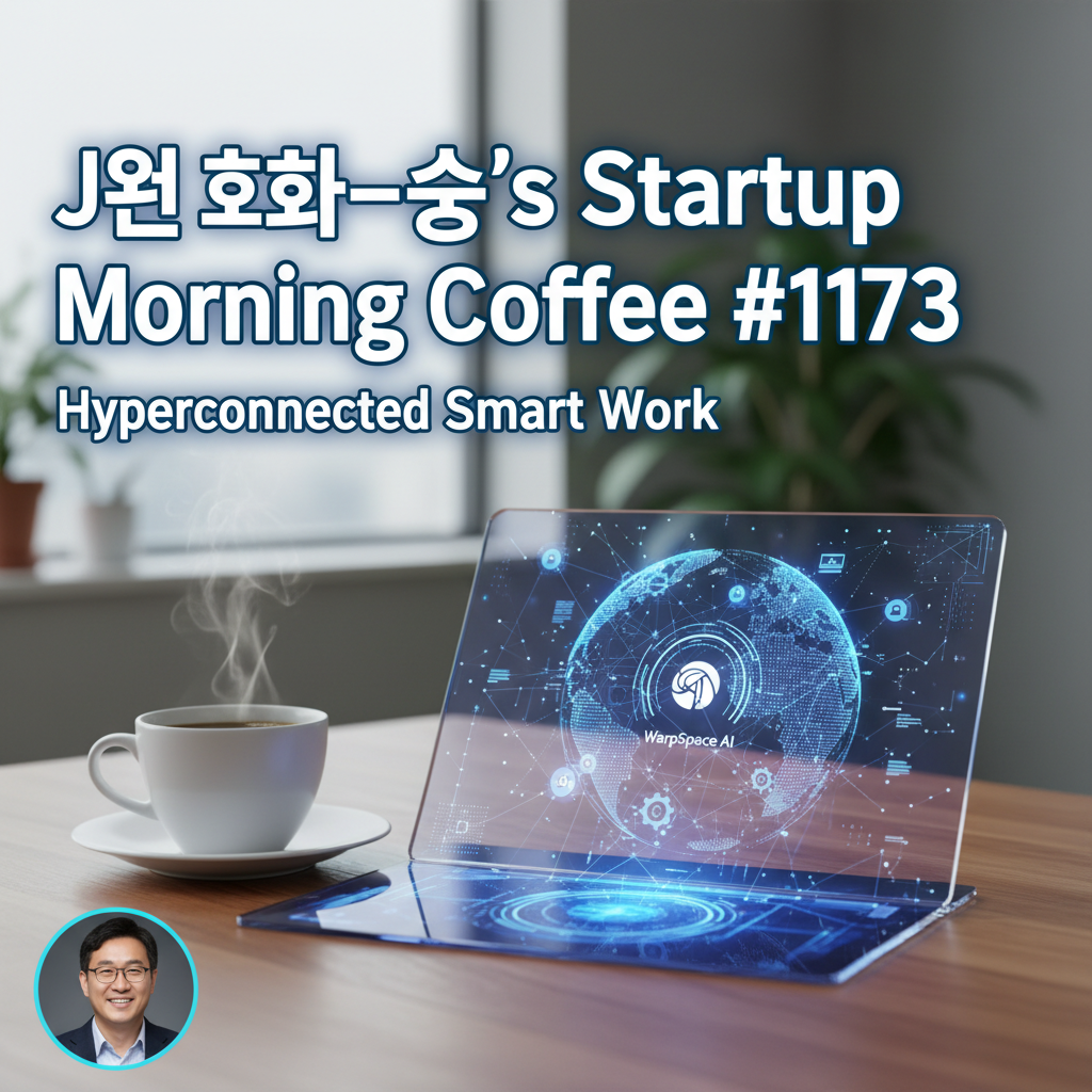 Jeon Hwa-sung's Startup Morning Coffee #1173: Hyperconnected Smart Work