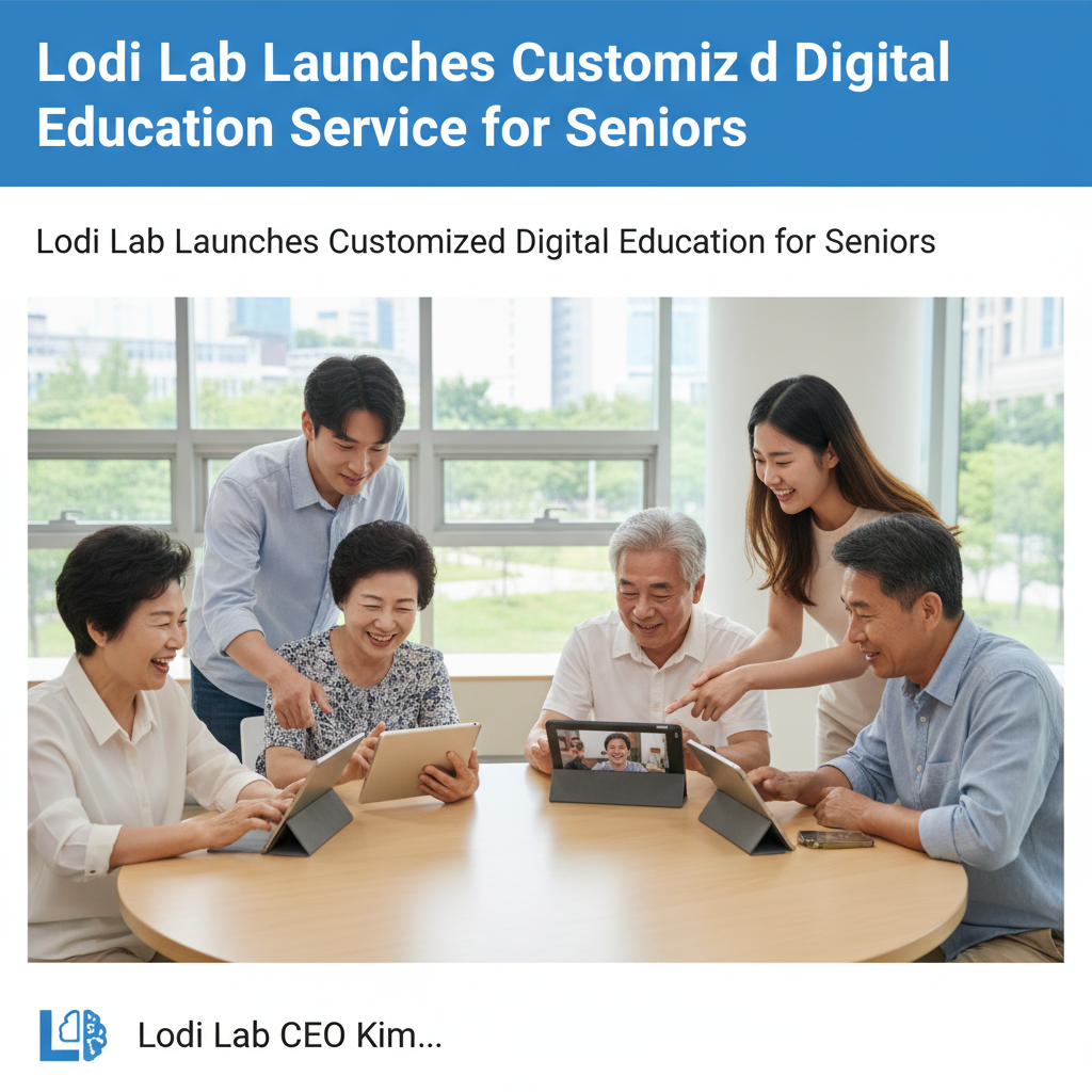 Lodi Lab Launches Customized Digital Education Service for Seniors