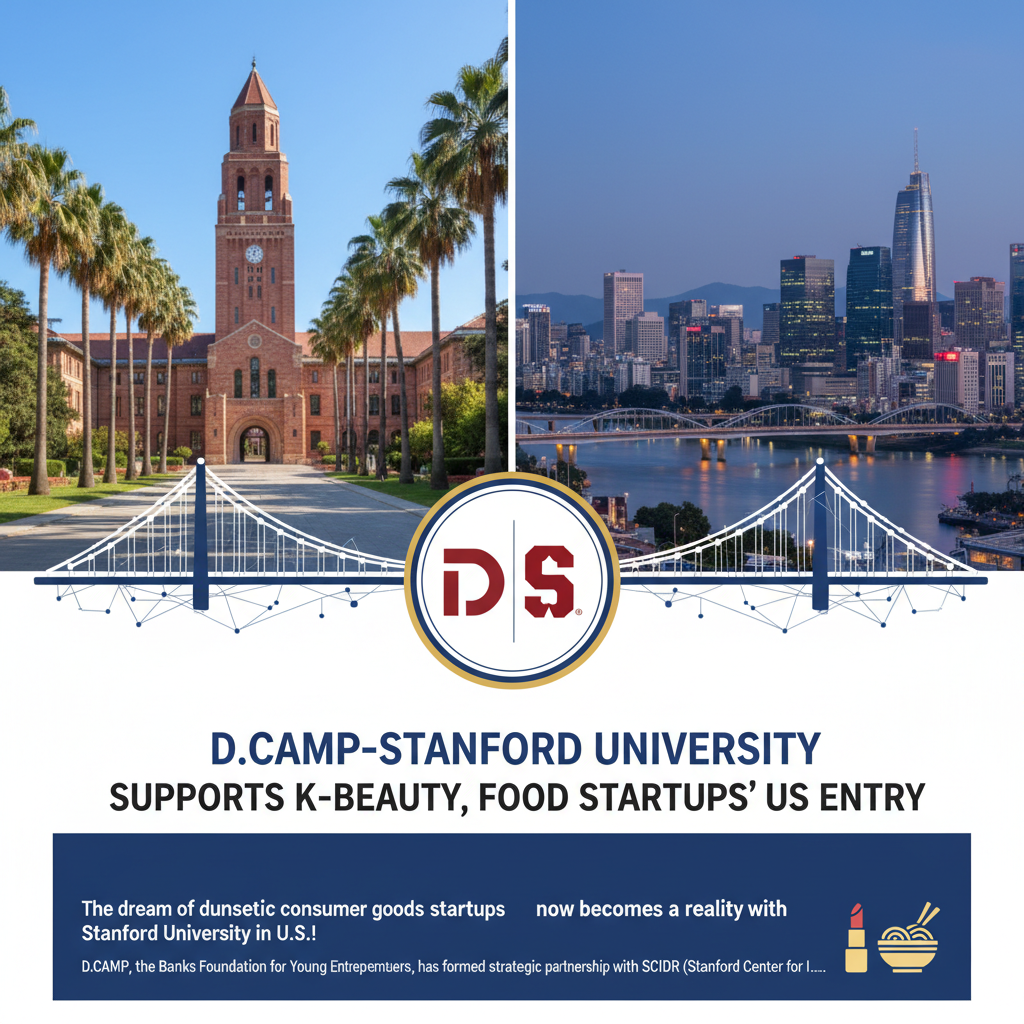 D.CAMP-Stanford University Supports K-Beauty, Food Startups' US Entry